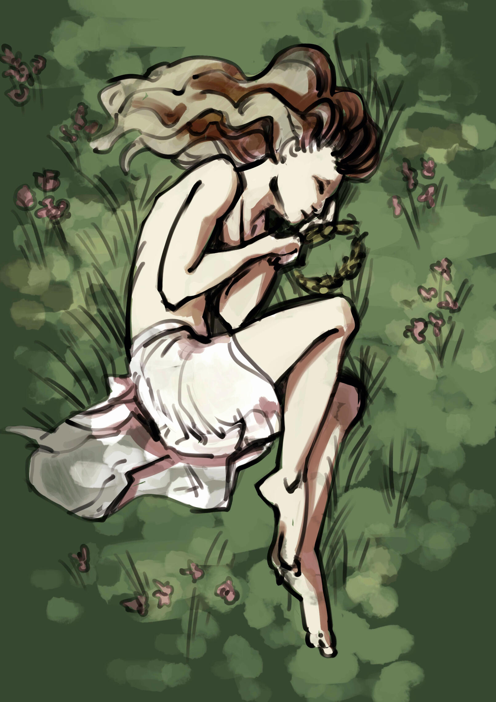 Dryad, digital (photoshop)